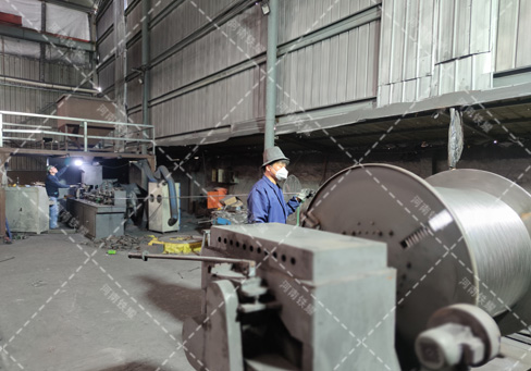 calcium silicon cored wire production