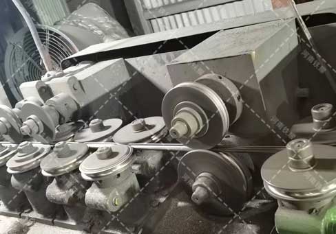 calcium silicon cored wire production